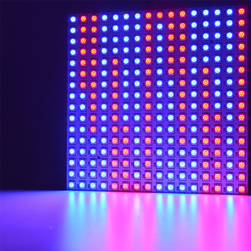 WS2812B 16x16 Programmable Neopixel Flexible Matrix, DC5V 5050 RGB Addressable LED Light WS2812B 16x16 Programmable Neopixel Flexible Matrix, DC5V 5050 RGB Addressable LED Light
